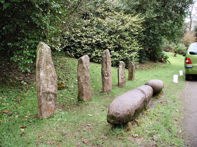 Colaiste Ide Ogham Stones